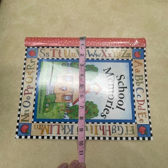 School Memories Keepsake Artwork Book - Grade K~12 Back To School NWT - Picture 8 of 8